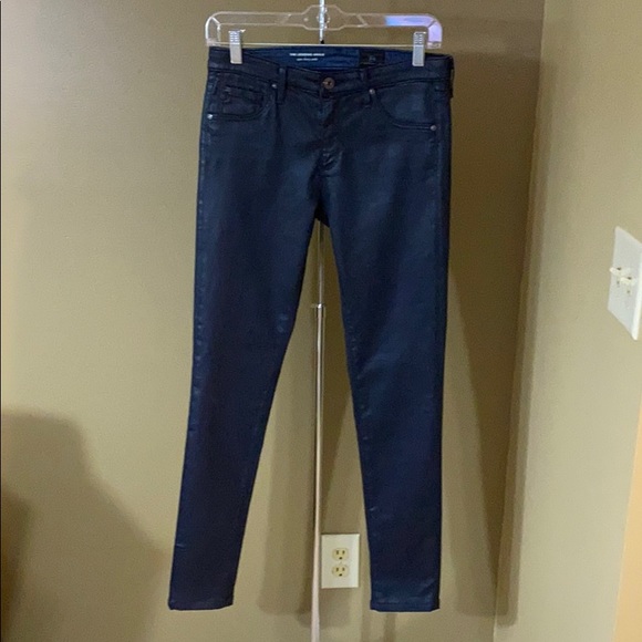 Ag Adriano Goldschmied Denim - Adriano Goldschmied Polished Super Skinny Leggings